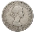 Монета 6 пенсов 1956 года Родезия и Ньясаленд (Артикул K27-80425)