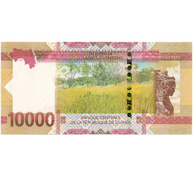 10000 франков 2018 года Гвинея (Артикул B2-9506)