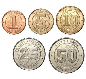 Набор монет 2014 года — Зимбабве