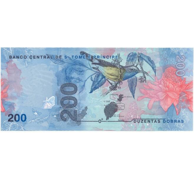 Банкнота 200 добр 2020 года Сан-Томе и Принсипи (Артикул B2-9783)