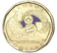Монета 1 доллар 2022 года Канада «Оскар Питерсон» (Цветное покрытие) (Артикул M2-57429)