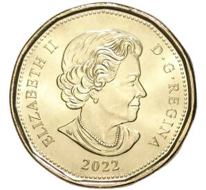 1 доллар 2022 года Канада «Оскар Питерсон» (Цветное покрытие)