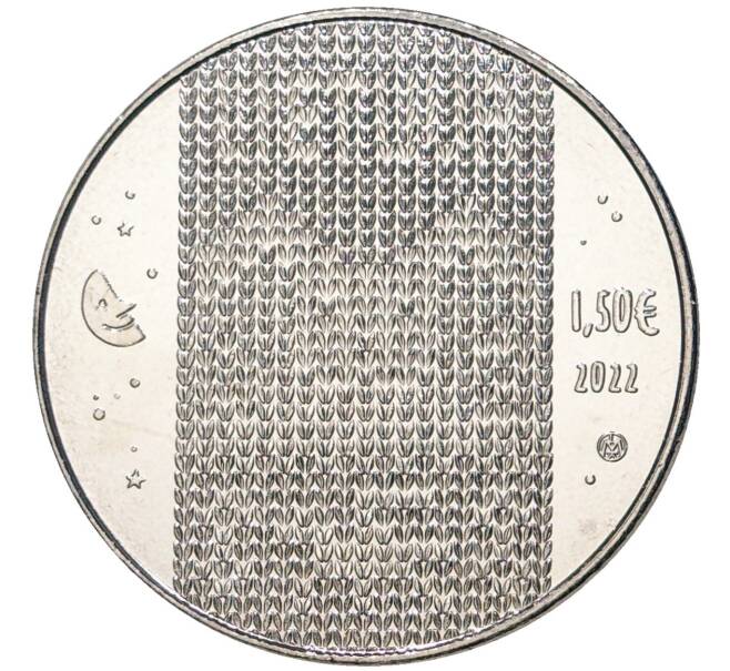 Монета 1.50 евро 2022 года Литва «Зуйкис Пуйкис» (Артикул M2-57430)