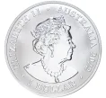 Монета 1 доллар 2022 года Австралия «Австралийский зоопарк — Суматранский слон» (Артикул M2-57434)