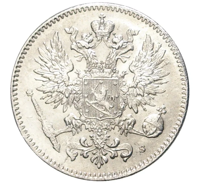 Монета 50 пенни 1916 года Русская Финляндия (Артикул M1-47529)