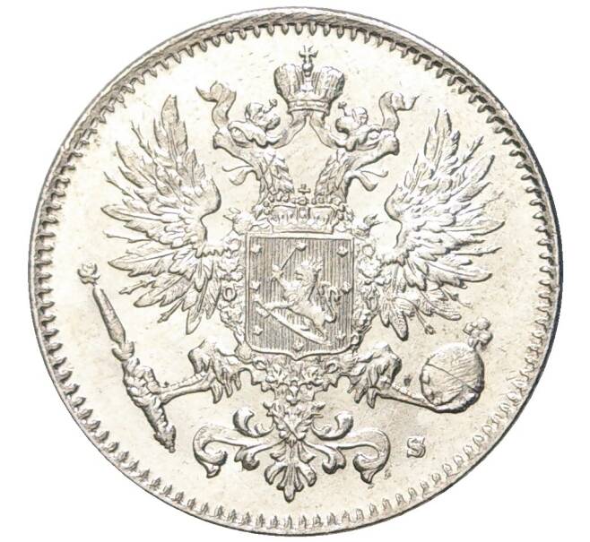 Монета 50 пенни 1916 года Русская Финляндия (Артикул M1-47535)
