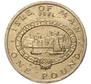 1 фунт 1983 года Остров Мэн