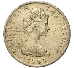 1 фунт 1983 года Остров Мэн