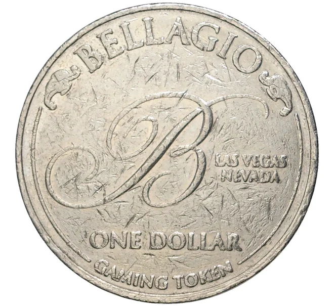 Игровой жетон 1 доллар США (Лас-Вегас) (Артикул K1-3930)