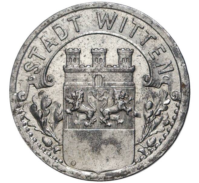 Монета 50 пфеннигов 1919 года Германия — город Виттен (Нотгельд) (Артикул K11-73574)