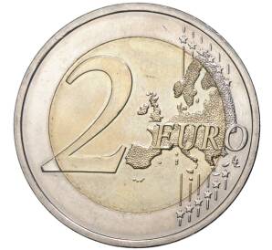 2 евро 2020 года Словакия «20 лет вступлению Словакии в ОЭСР»