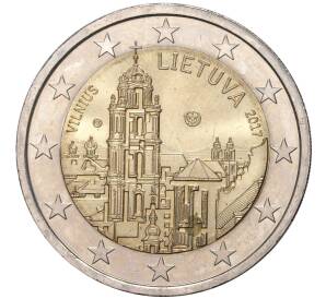 2 евро 2017 года Литва «Вильнюс»