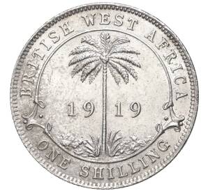 1 шиллинг 1919 года Британская Западная Африка