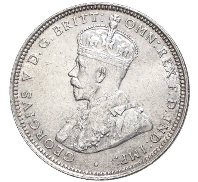 Монета 1 шиллинг 1919 года Британская Западная Африка (Артикул: K11-73693) — Фото №2