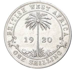1 шиллинг 1920 года Британская Западная Африка