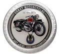 Монета 2 доллара 2007 года Острова Кука «Легендарные мотоциклы 1930-х — Ariel 1000 Square Four» (Артикул M2-57511)