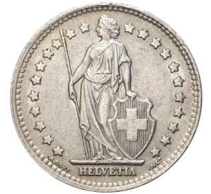1 франк 1945 года Швейцария