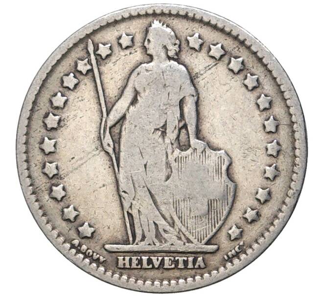 Монета 1 франк 1913 года Швейцария (Артикул K11-74297)