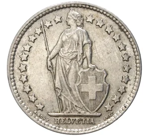 1/2 франка 1932 года Швейцария