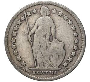 1/2 франка 1906 года Швейцария