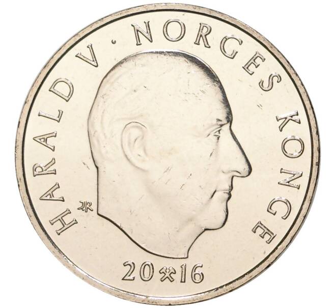 Монета 20 крон 2016 года Норвегия «200 лет Норвежскому банку» (Артикул M2-57706)
