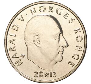 10 крон 2013 года Норвегия «100 лет всеобщему избирательному праву»