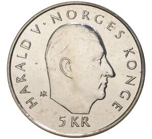 5 крон 1995 года Норвегия «50 лет ООН»