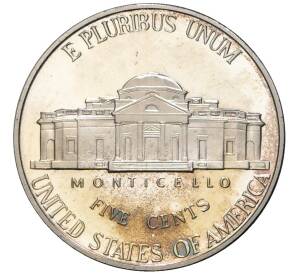 5 центов 2001 года S США