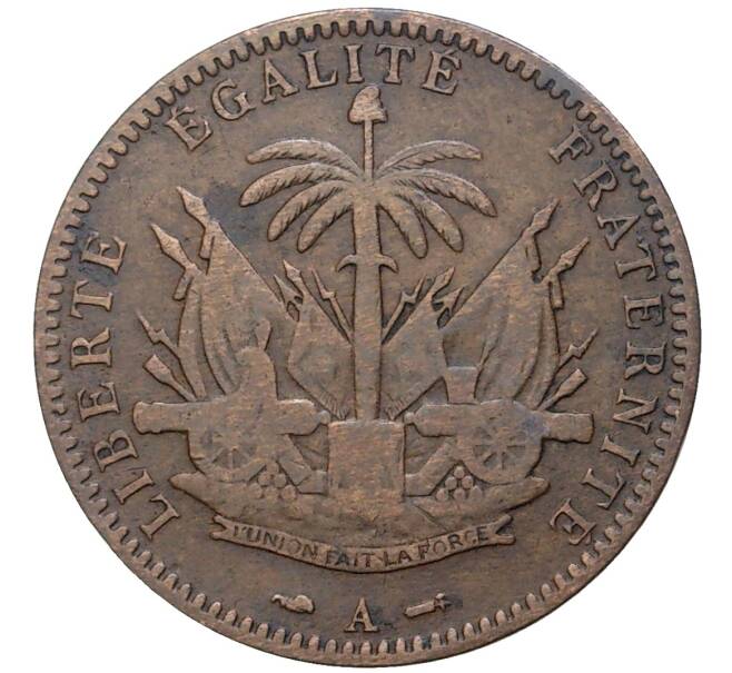 Монета 1 цент 1894 года Гаити (Артикул M2-57802)
