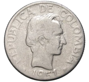 10 сентаво 1951 года Колумбия