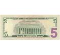 Банкнота 5 долларов 2006 года США (Артикул B2-9911)