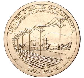 1 доллар 2022 года D США «Американские инновации — Администрация долины реки Теннесси»