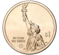 Монета 1 доллар 2022 года D США «Американские инновации — Администрация долины реки Теннесси» (Артикул M2-57867)