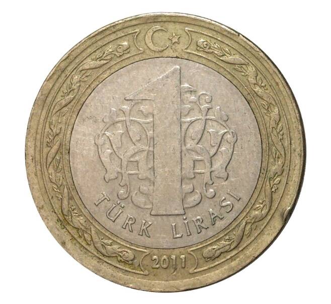 Монета 1 лира 2011 года (Артикул M2-2466)