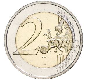 2 евро 2022 года Нидерланды «35 лет программе Эразмус» — Фото №2