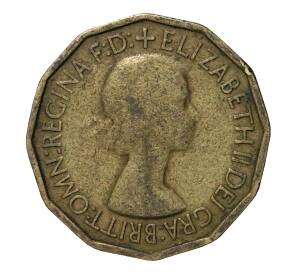 3 пенса 1953 года — Фото №2