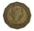Монета 3 пенса 1958 года (Артикул: M2-2493) — Фото №2