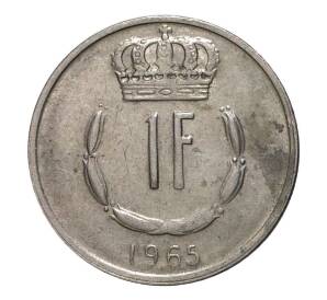 1 франк 1965 года — Фото №1