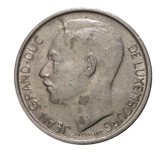 Монета 1 франк 1965 года (Артикул: M2-2495) — Фото №2