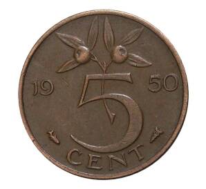 5 центов 1950 года — Фото №1