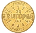 Жетон 2003 года Люксембург «Европа» (Артикул K1-3961)