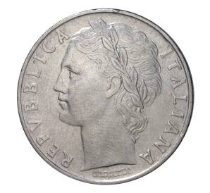 100 лир 1956 года — Фото №2