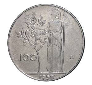 100 лир 1958 года — Фото №1