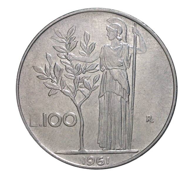 Монета 100 лир 1961 года (Артикул: M2-2516) — Фото №1