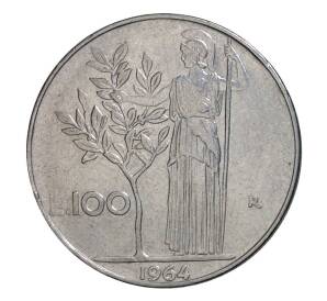 100 лир 1964 года — Фото №1