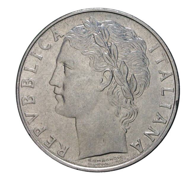 Монета 100 лир 1968 года (Артикул: M2-2520) — Фото №2