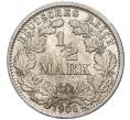 Монета 1/2 марки 1906 года F Германия (Артикул K11-75258)