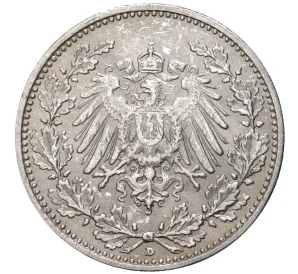 1/2 марки 1909 года D Германия