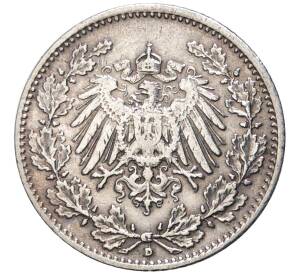 1/2 марки 1914 года D Германия
