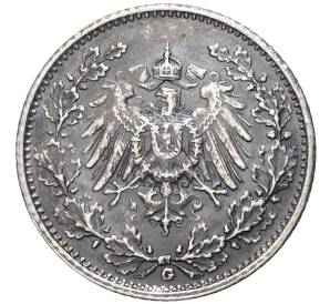 1/2 марки 1917 года G Германия